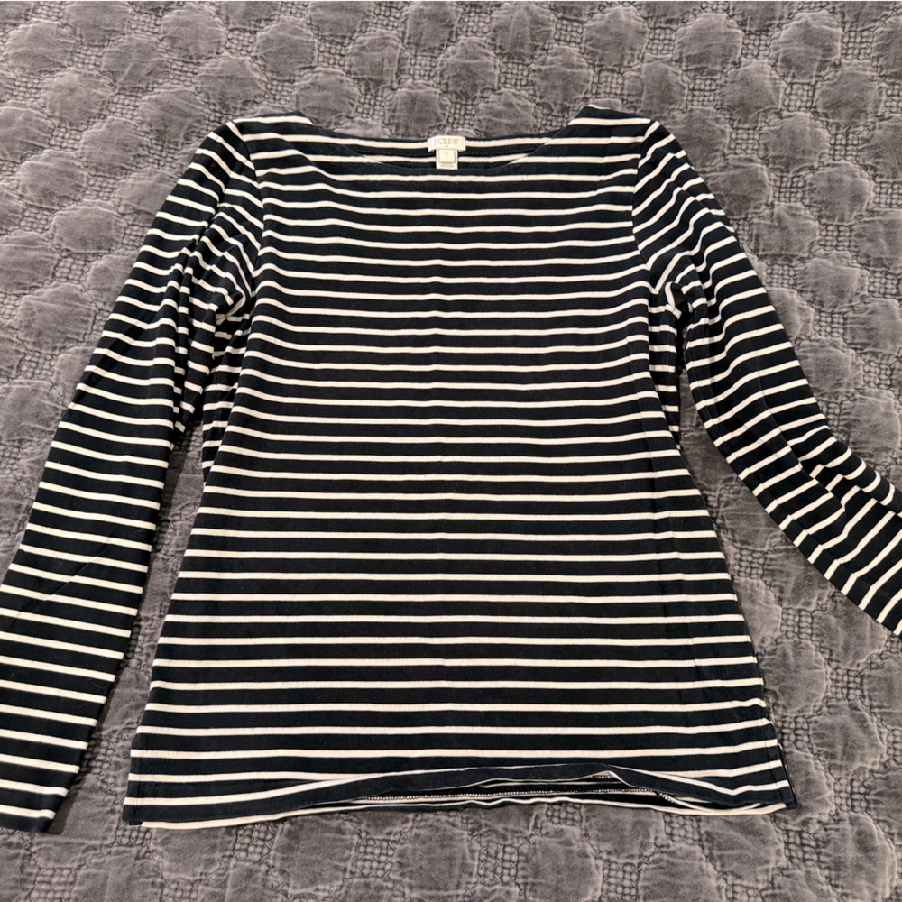 J Crew Stripped Knit Shirt